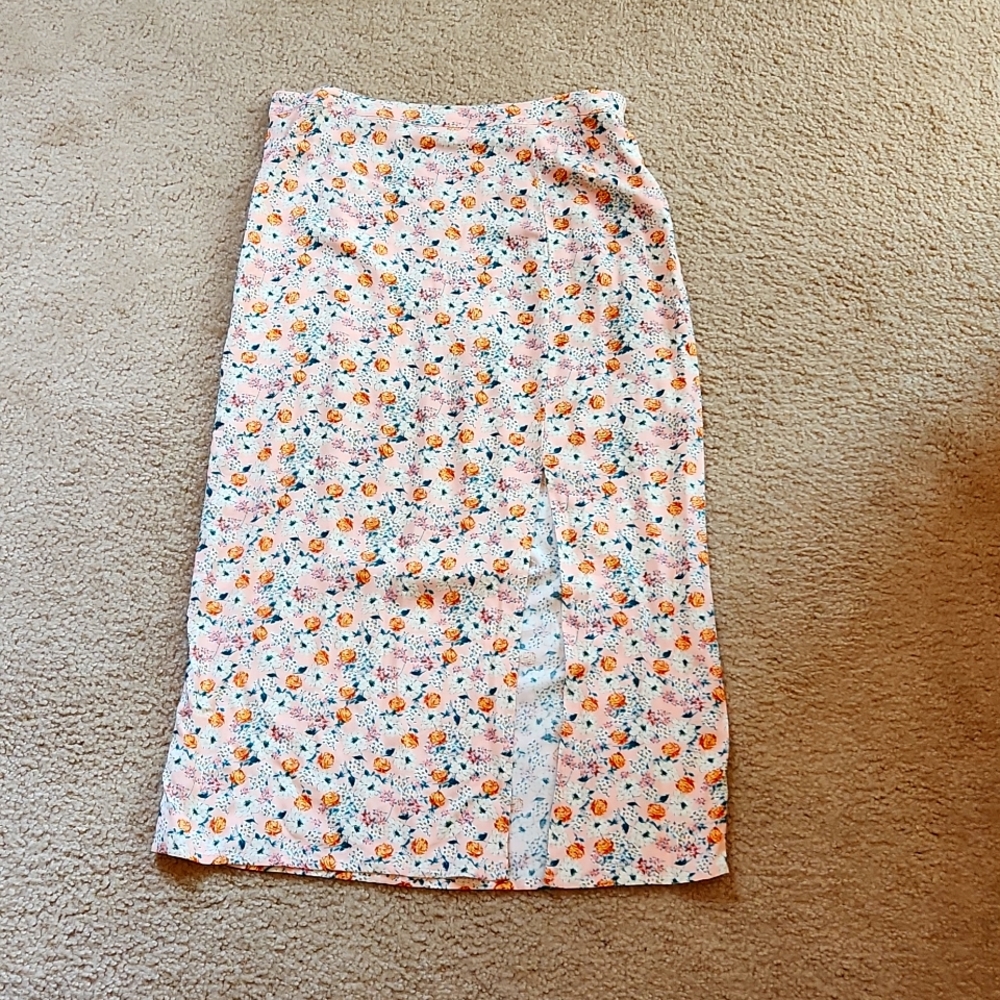 Floral Maxi Skirt